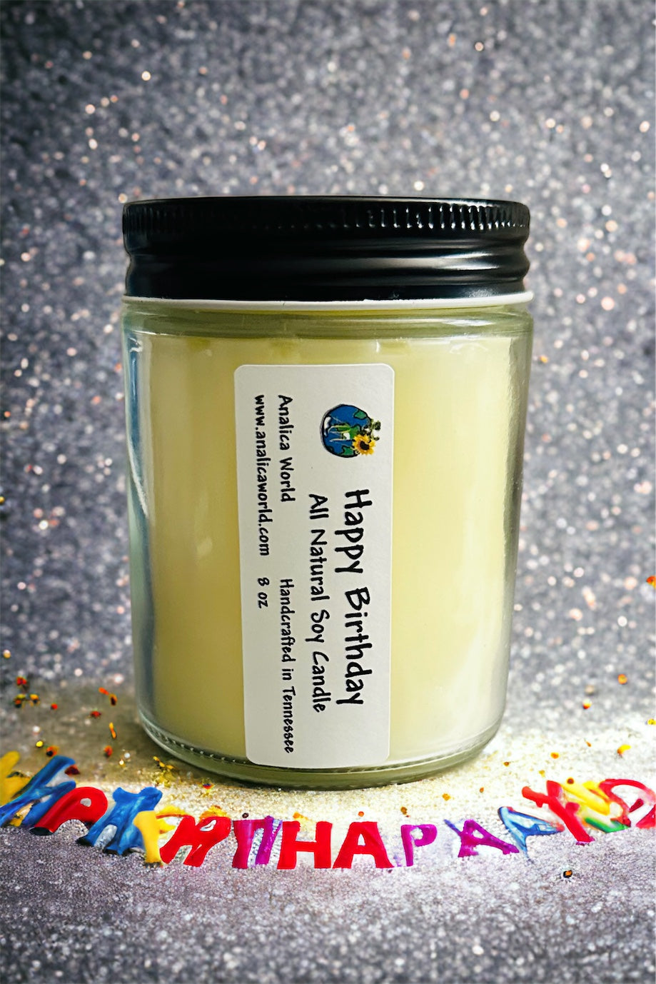 Happy Birthday-Soy Candle