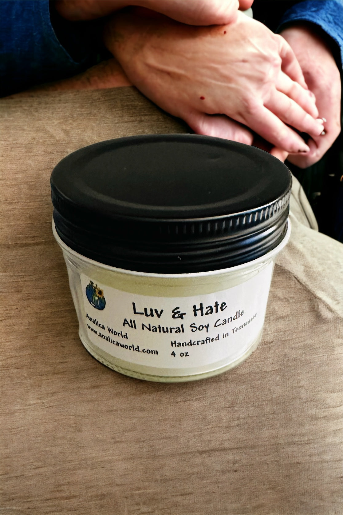 Luv + H8 - Soy Candle